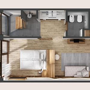 Suíte deluxe com cama king